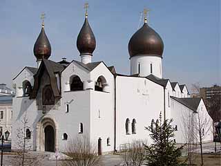  Moscow:  Russia:  
 
 Holy Protection Cathedral at the Martha and Mary Convent